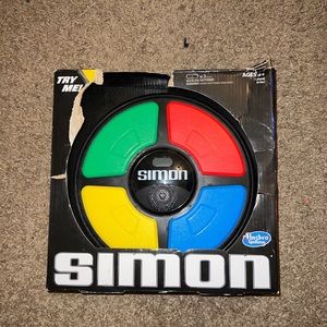 Simon says game in box